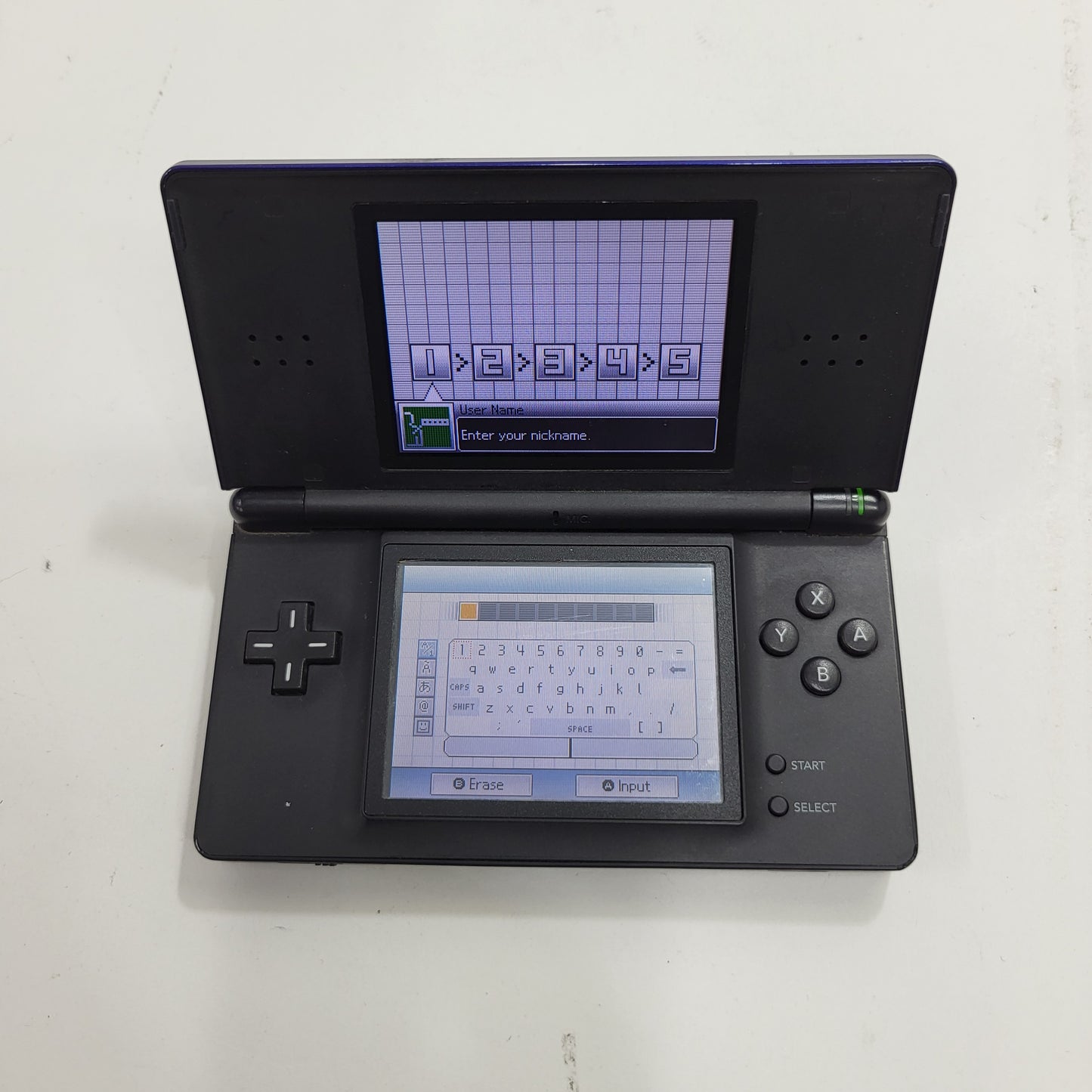 Nintendo DS Lite Handheld Game Console Only Aqua Blue