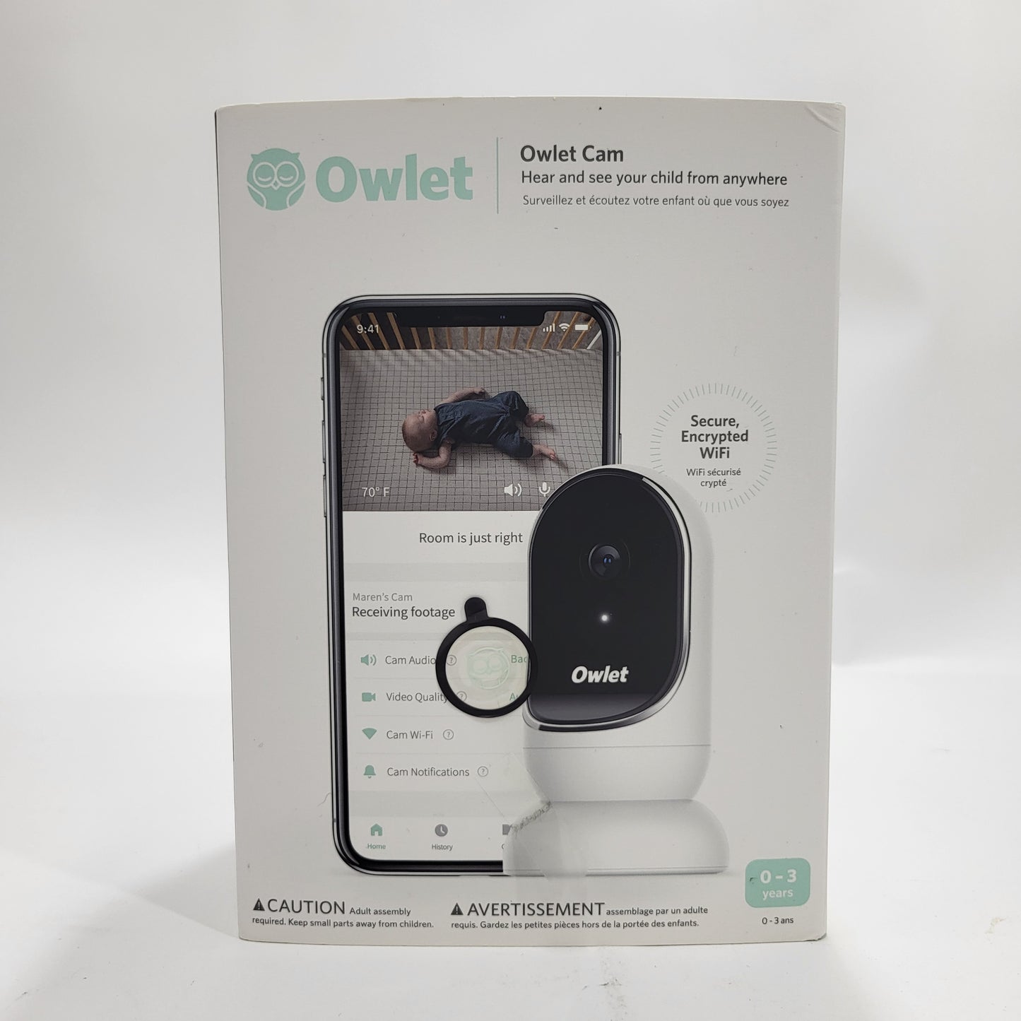 Owlet Baby Cam Smart Baby Monitor Camera BC04NNBBYH