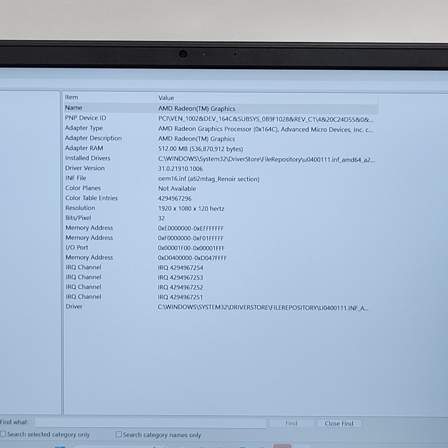 Dell Inspiron 15 3525 15.6" Ryzen 7 5700U 1.8GHz 16GB RAM 1TB SSD