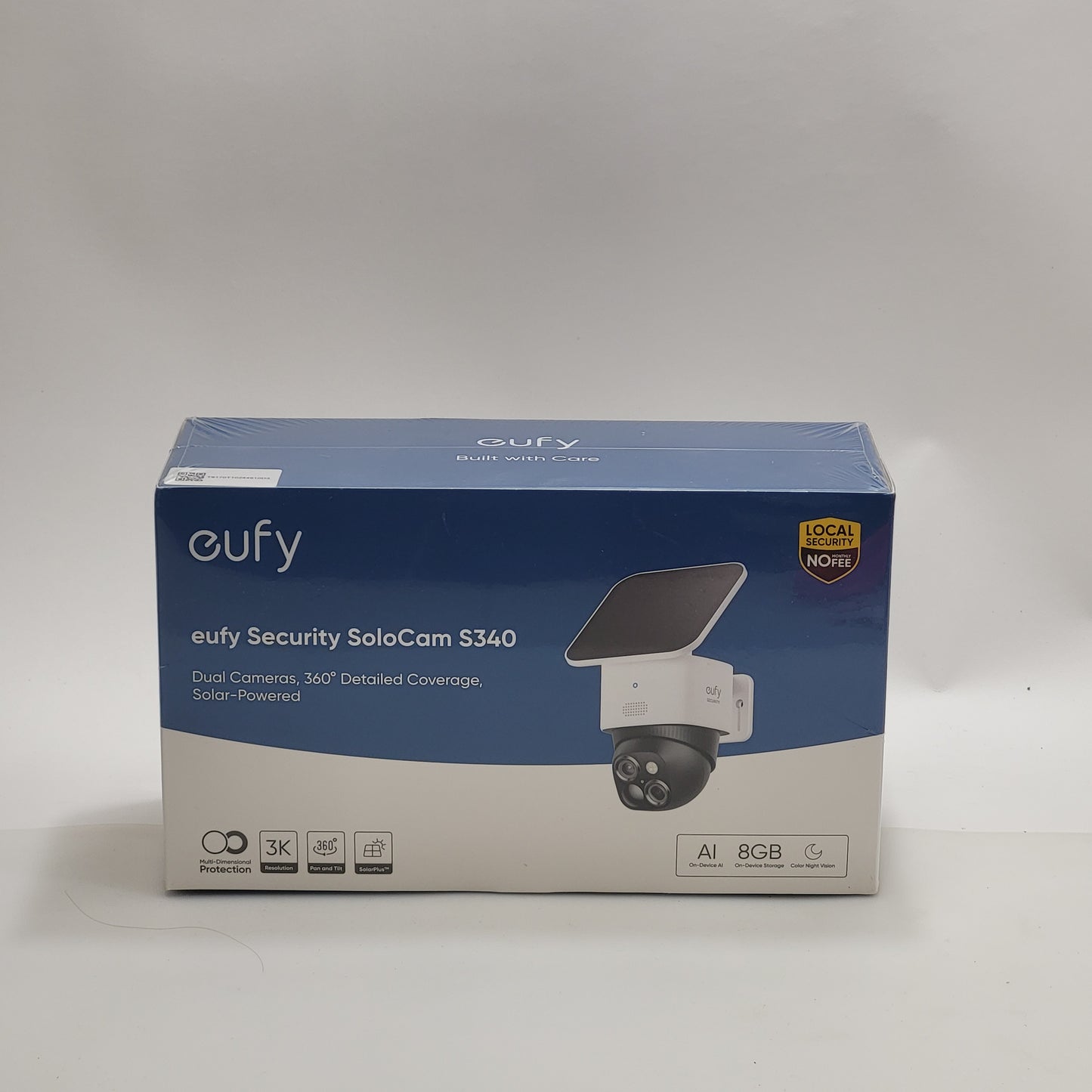 New Eufy Security SoloCam S340 Outdoor 360 Camera X003WQS7O1 Unclaimed
