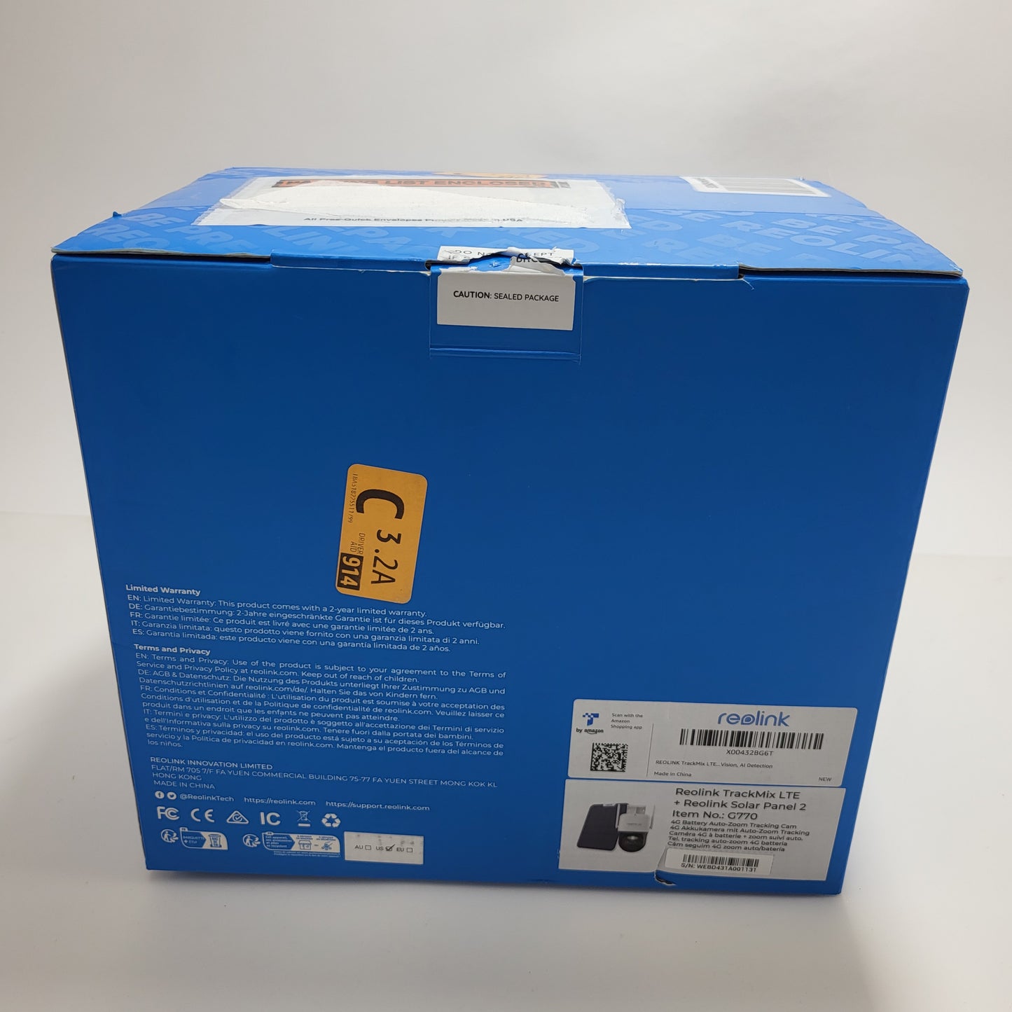 Reolink Trackmix POE+Reolink Solar Panel 2 PoE Security Camera