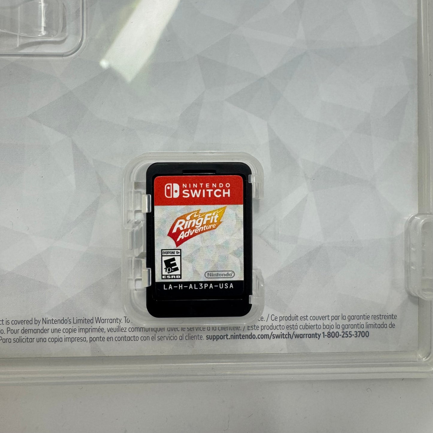 Ring Fit Adventure (Nintendo Switch, 2019) w/ Ring-Con, Strap