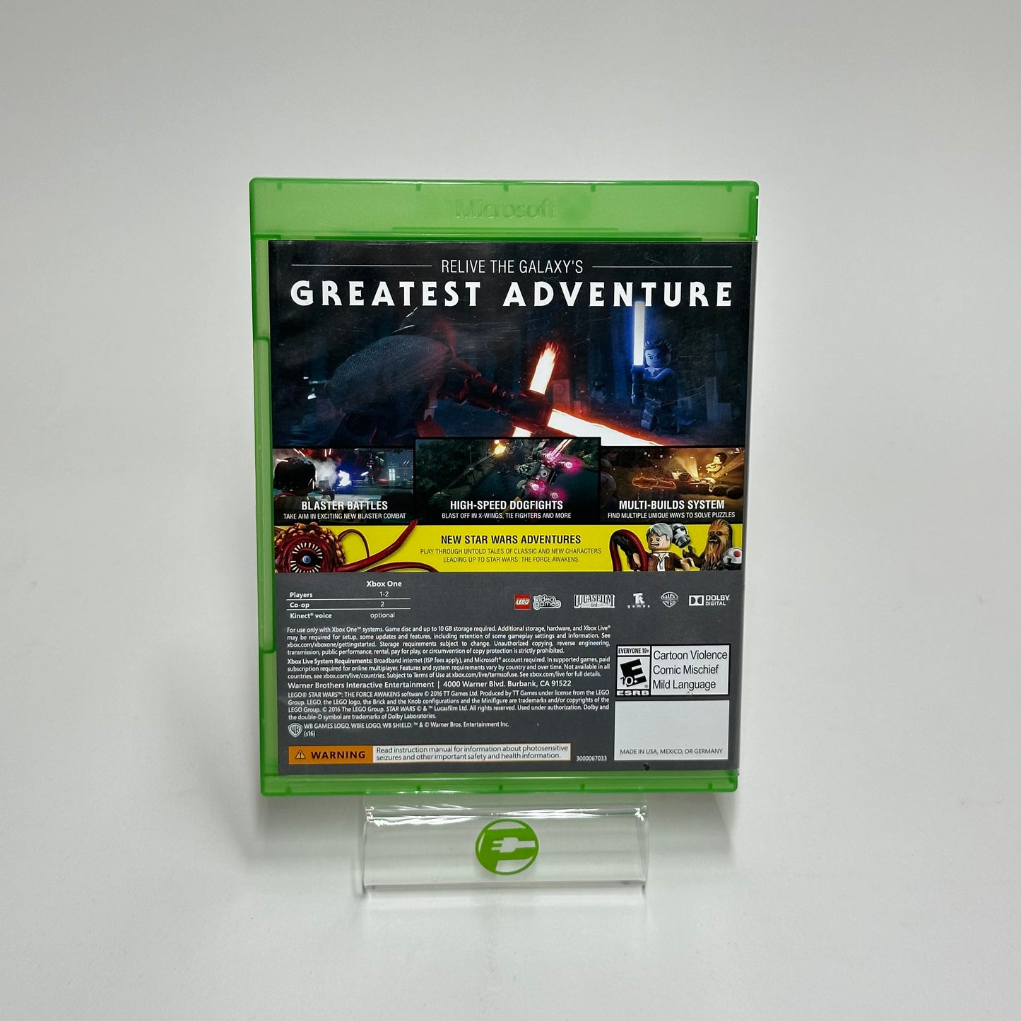 LEGO Star Wars The Force Awakens (Microsoft Xbox One, 2016)