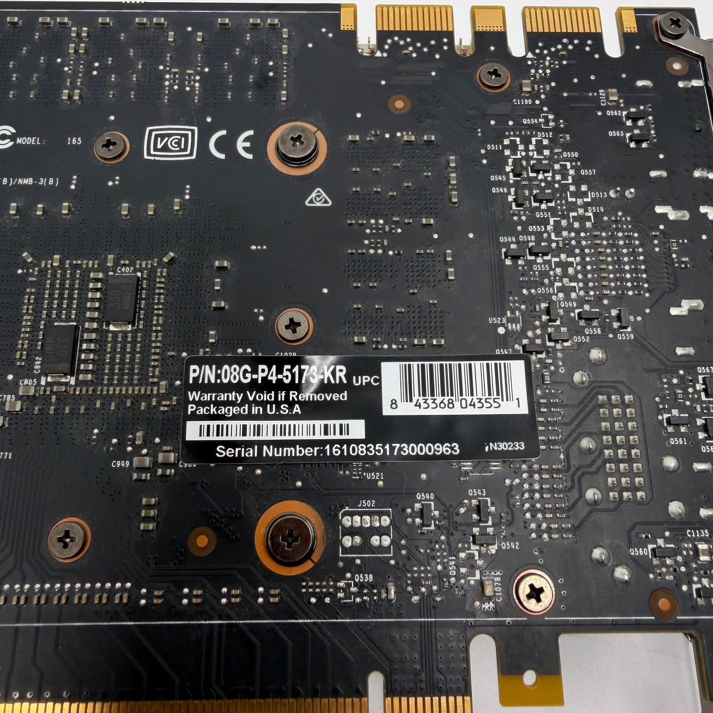 EVGA GeForce GTX 1070 8GB GDDR5 Graphics Card 08G-P4-5173-KR