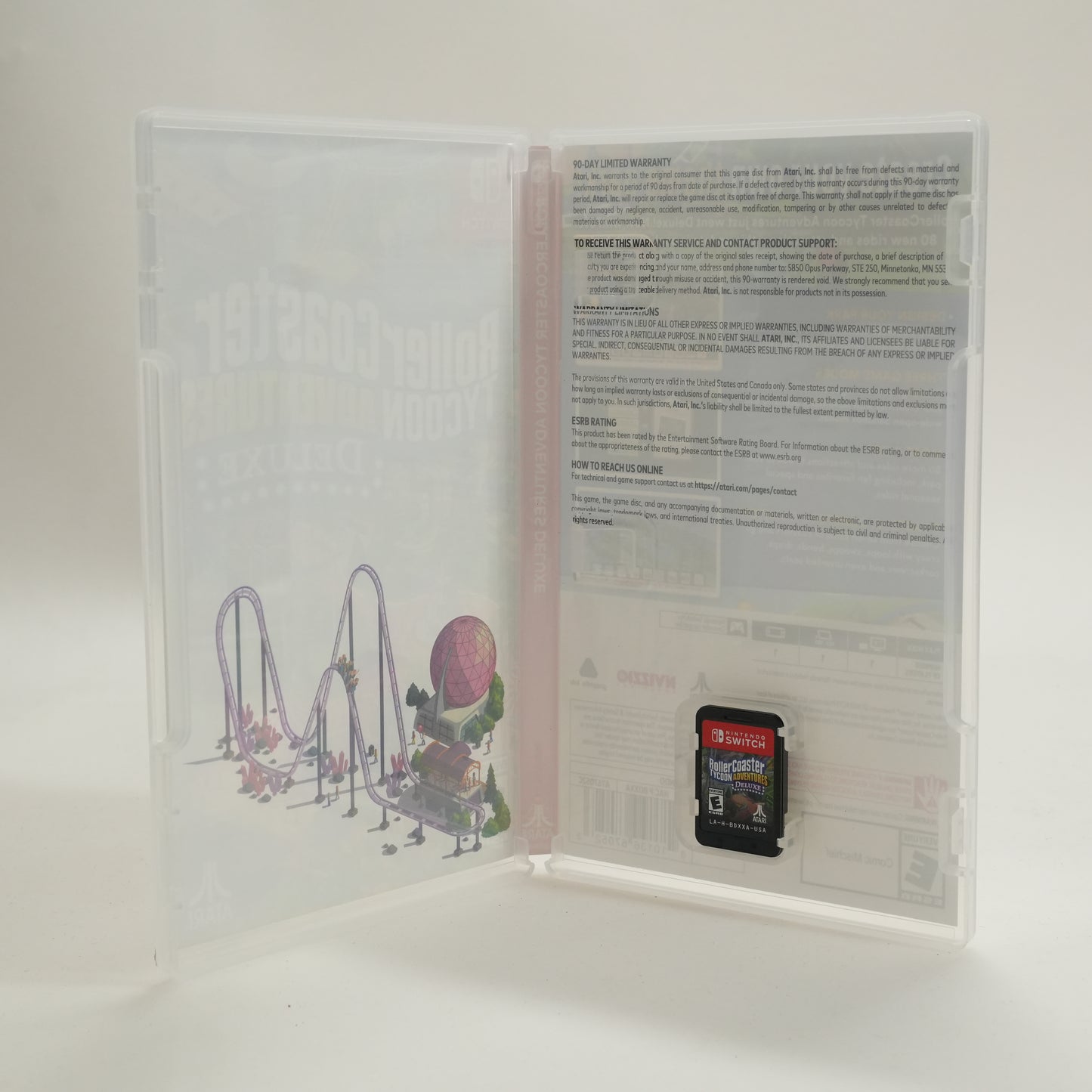 Roller Coaster Tycoon Adventures Deluxe (Nintendo Switch, 2023)