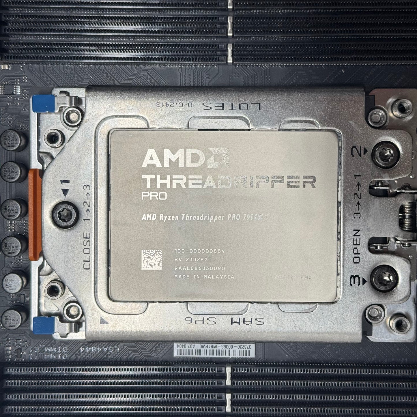AMD Ryzen Threadripper PRO 2.50GHz 96 Core 7995WX w/ ASUS Pro WS WRX90E-SAGE SE