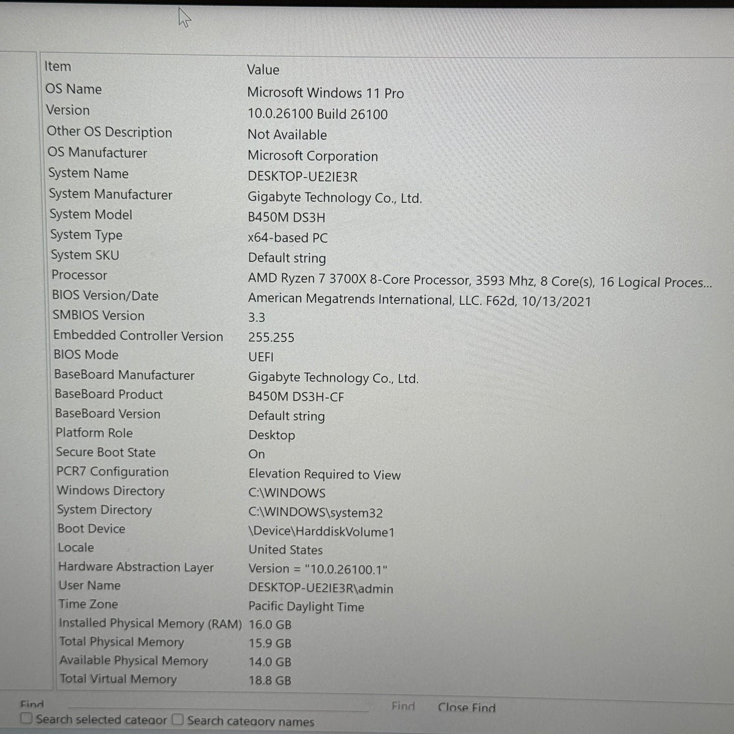 Custom PC Ryzen 7 3700X 16GB RAM 512GB SSD EVGA GTX 1080