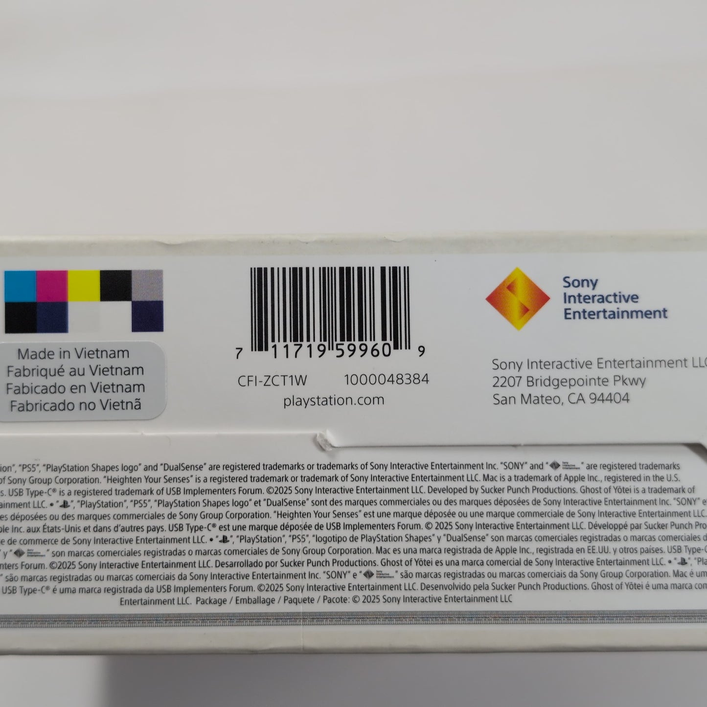 Sony PlayStation 5 Slim Disc PS5 1TB Ghost of Yotei Edition CFI-2015 w/ Extra Controller