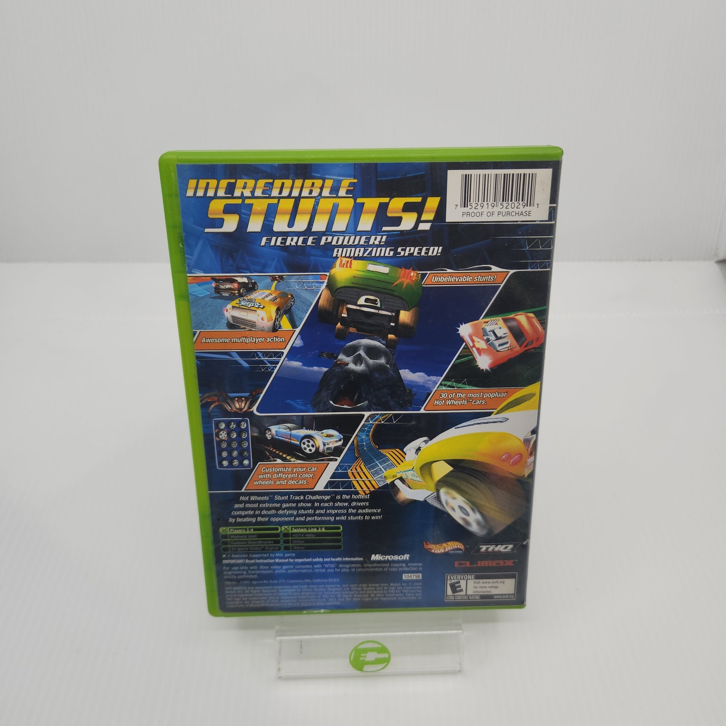 Hot Wheels Stunt Track Challenge (Microsoft Xbox, 2004)