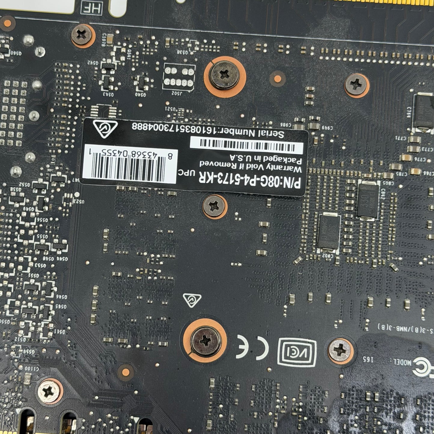 EVGA GeForce GTX 1070 8GB GDDR5 Graphics Card 08G-P4-5173-KR