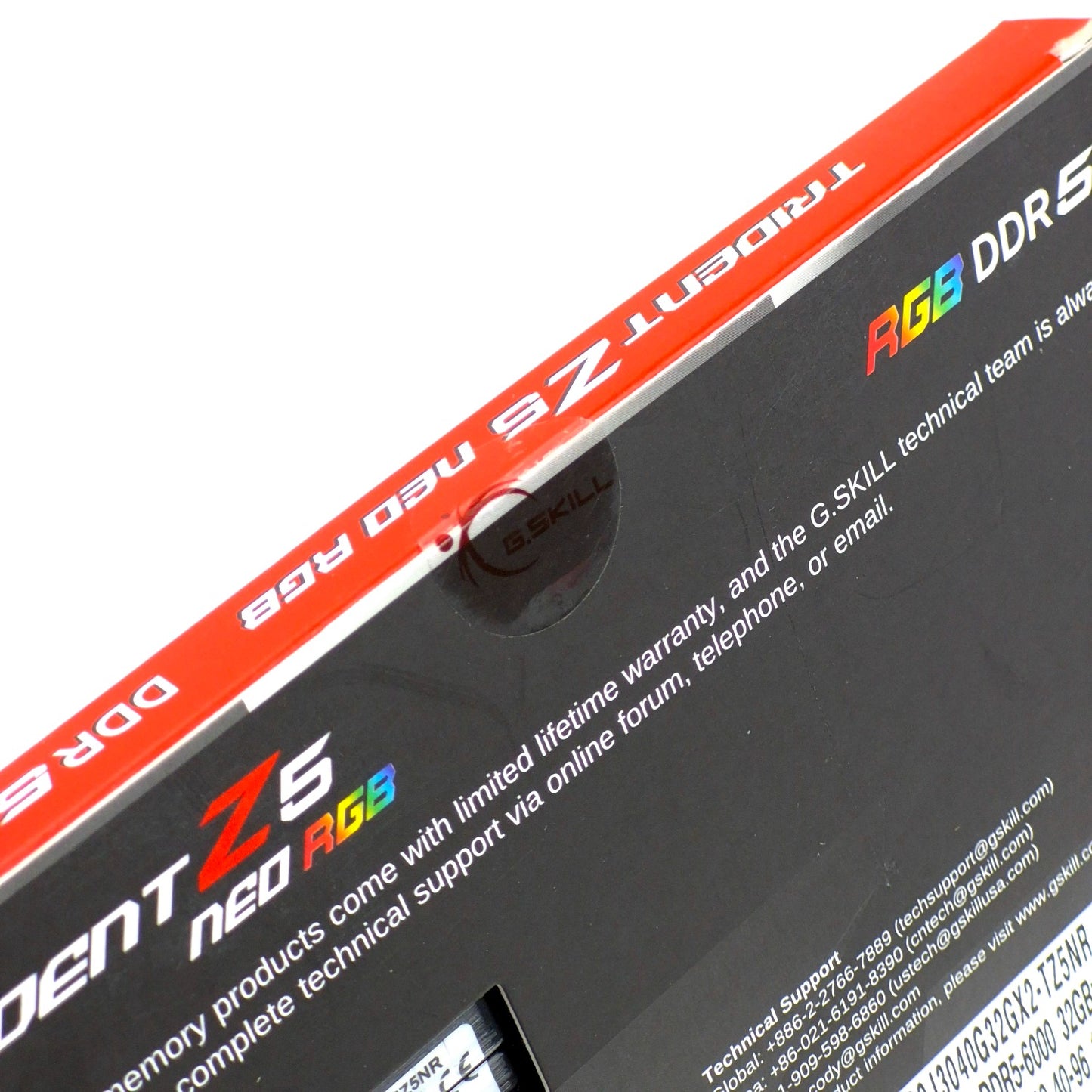 New G.Skill Trident Z5 RGB Series 64GB (2x32GB) RAM DDR5 6000MHz