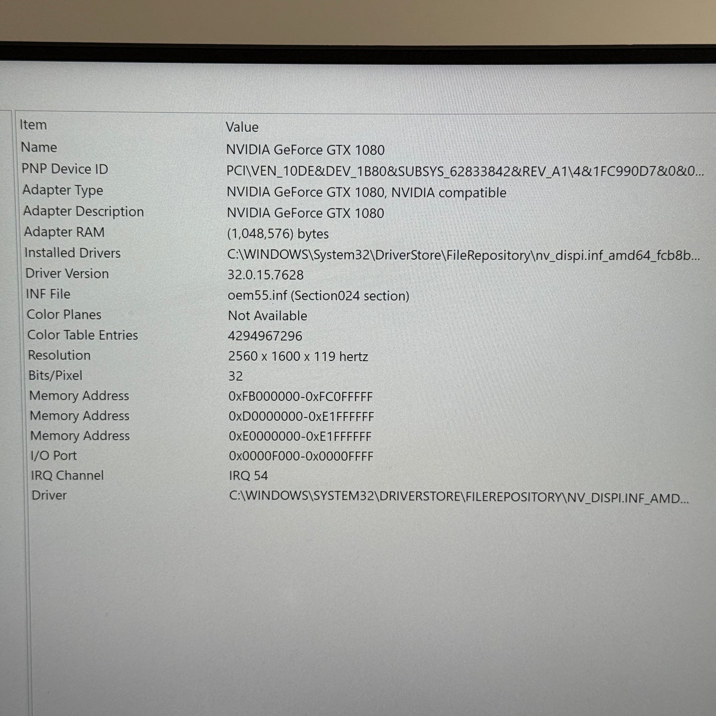 Custom PC Ryzen 7 3700X 16GB RAM 512GB SSD EVGA GTX 1080