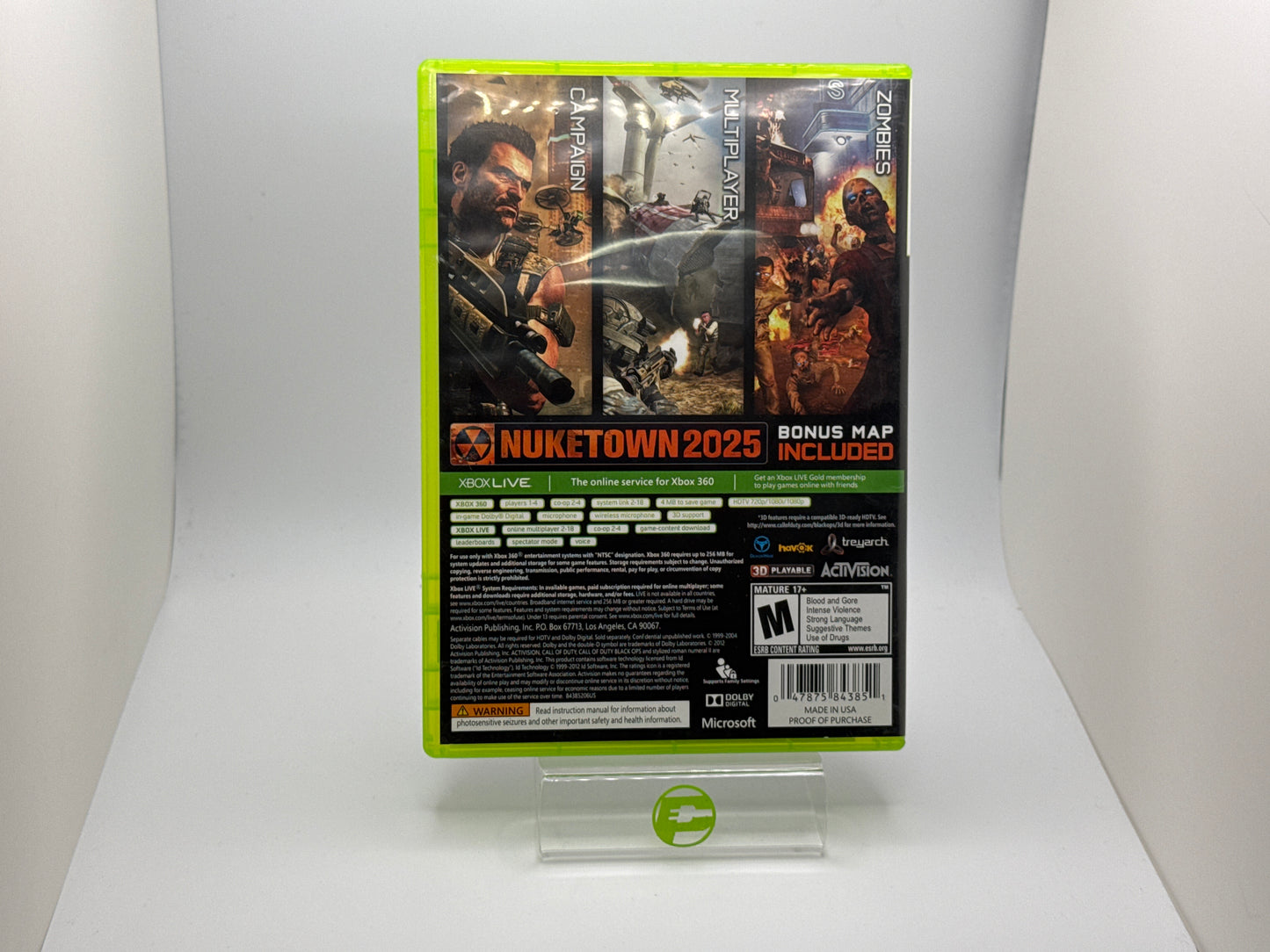 Call of Duty Black Ops II (Microsoft Xbox 360, 2012)