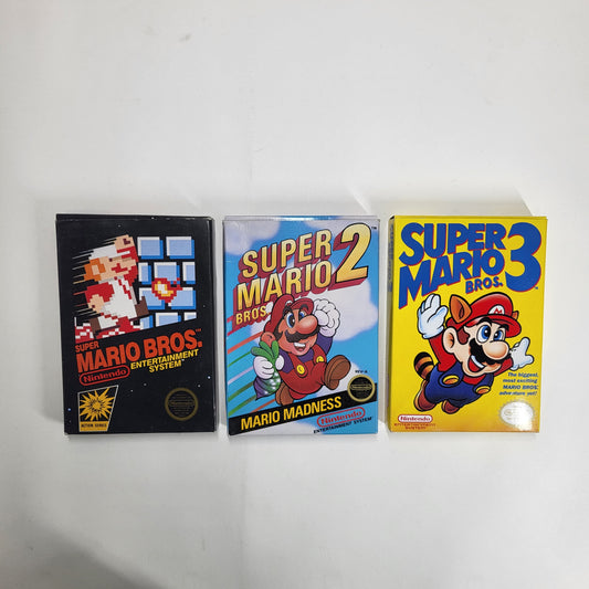 Super Mario Bros 1, 2 and 3 CIB