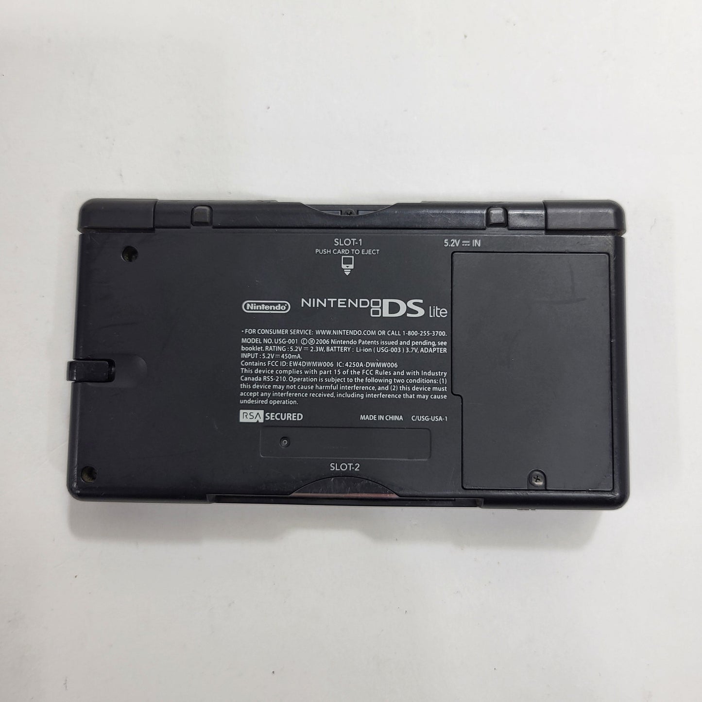 Nintendo DS Lite Handheld Game Console Only Aqua Blue