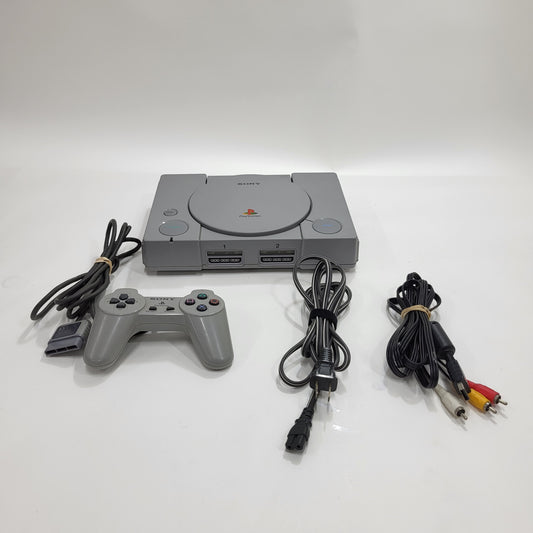 Sony PlayStation 1 PS1 Gray Console Gaming System SCPH-1001