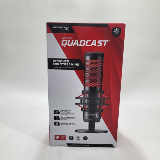 Hyper X Quadcast Gaming Microphone 4P5P6A6#ABA