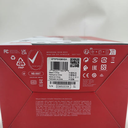 Hyper X Quadcast Gaming Microphone 4P5P6A6#ABA