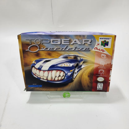 Top Gear Overdrive (Nintendo 64 N64, 1998) CIB