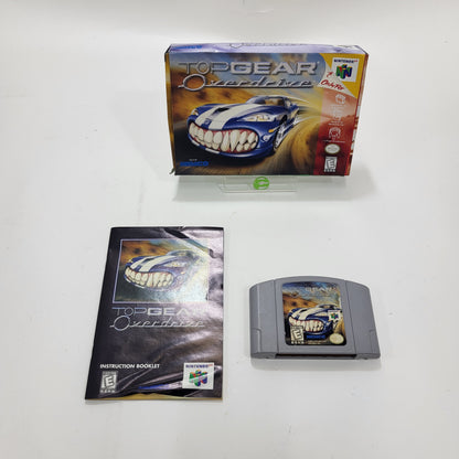 Top Gear Overdrive (Nintendo 64 N64, 1998) CIB