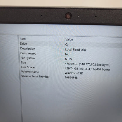 Lenovo IdeaPad 3 14IML05 15.6" i5-10210U 1.6GHz 8GB RAM 512GB SSD