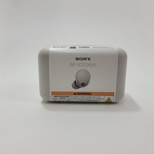 New Sony WF-1000XM5 Earbuds Silver WF-1000XM5/SZ