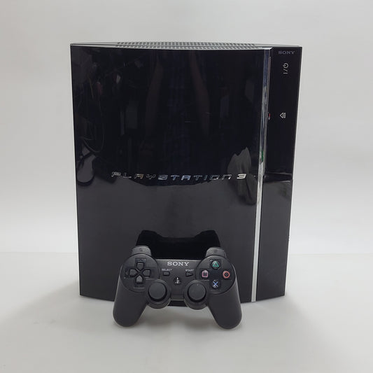 Sony PlayStation 3 Fat PS3 Black Console Gaming System Read     -Description-