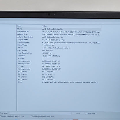 Dell Inspiron 15 3525 15.6" Ryzen 7 5700U 1.8GHz 16GB RAM 1TB SSD