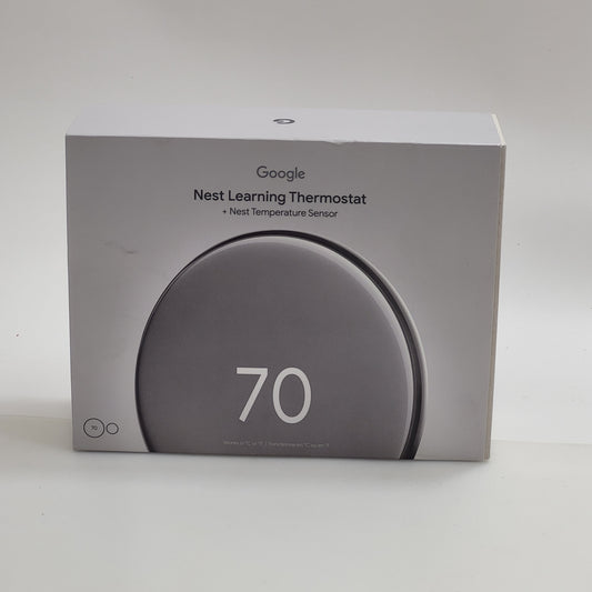 Google Google Nest Learning Themostat Smart Thermostat Polished G5AJK