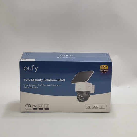 New Eufy Security SoloCam S340 Outdoor 360 Camera X003WQS7O1 Unclaimed