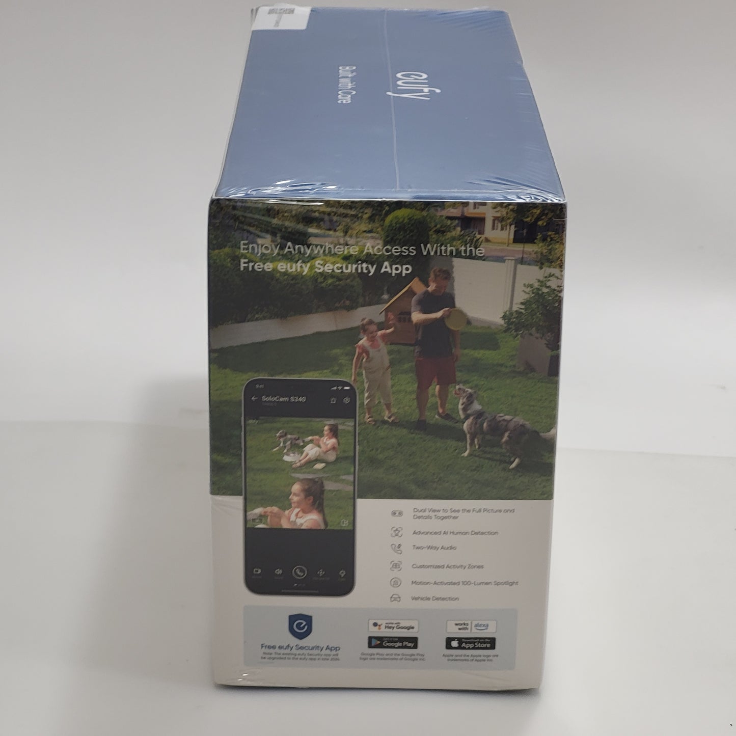 New Eufy Security SoloCam S340 Outdoor 360 Camera X003WQS7O1 Unclaimed