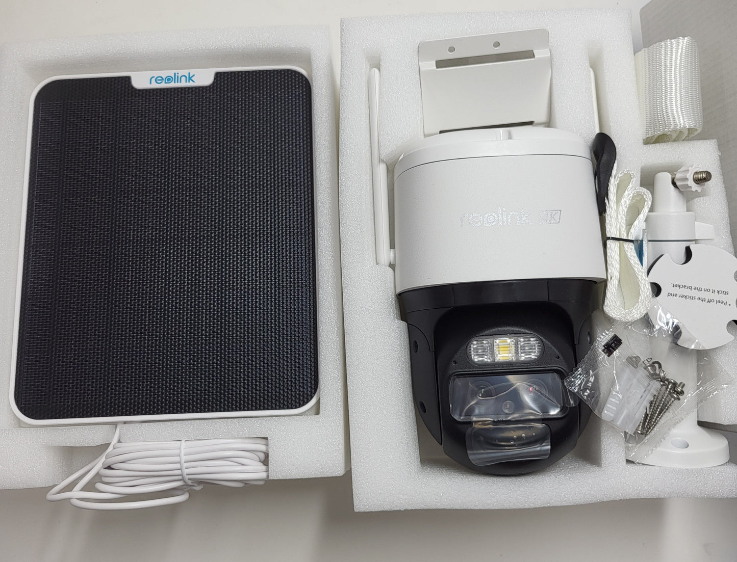 Reolink Trackmix POE+Reolink Solar Panel 2 PoE Security Camera