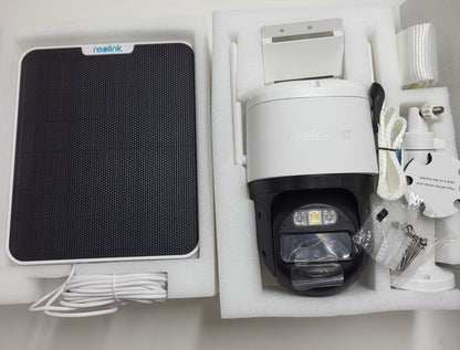 Reolink Trackmix POE+Reolink Solar Panel 2 PoE Security Camera