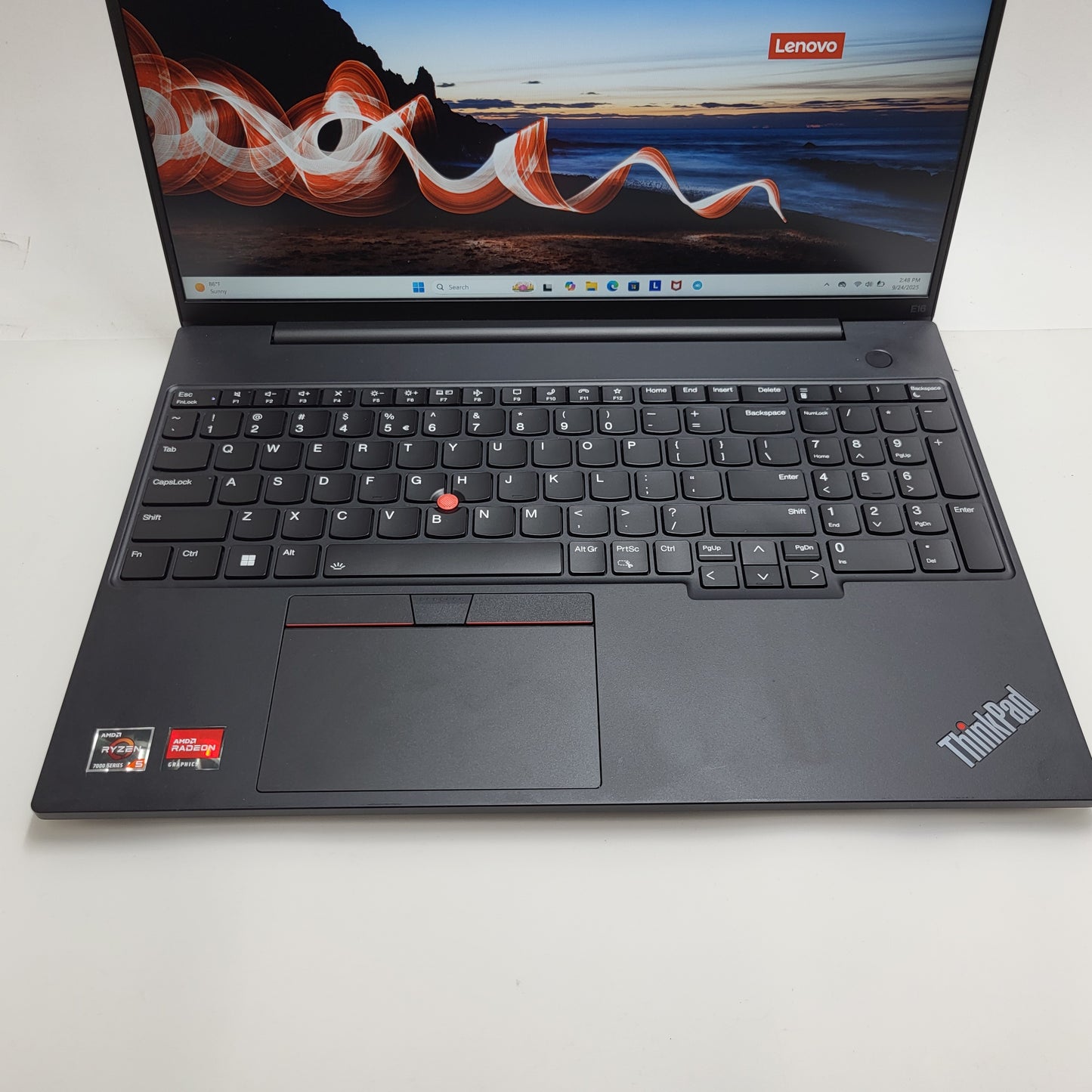 Lenovo ThinkPad E16 Gen 1 16" Ryzen 5 7530U 2.0GHz 24GB RAM 1TB SSD