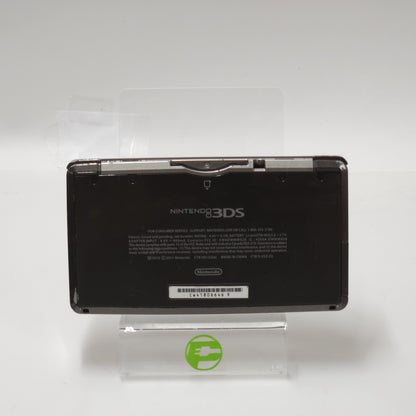 Nintendo 3DS Handheld Game Console CTR-001 Clear Black