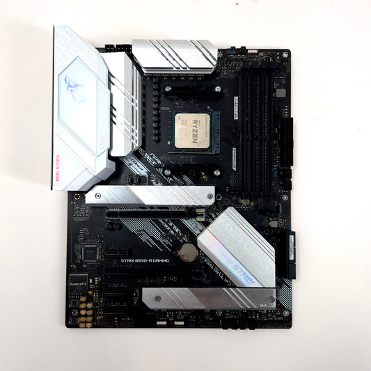 AMD Ryzen 7 5800X 3.80GHz 8 Core 16 Thread CPU w/ Asus Strix B550-A Motherboard