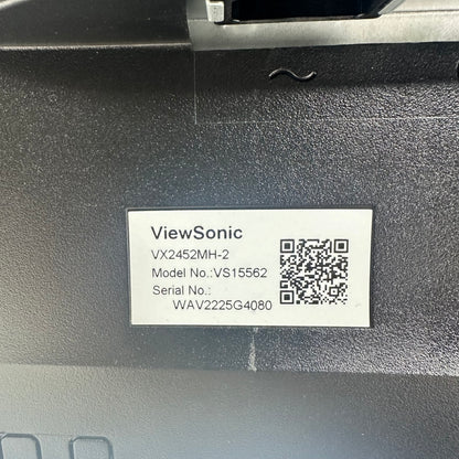 ViewSonic 24" VX2452MH LED TN 75Hz Gaming Monitor