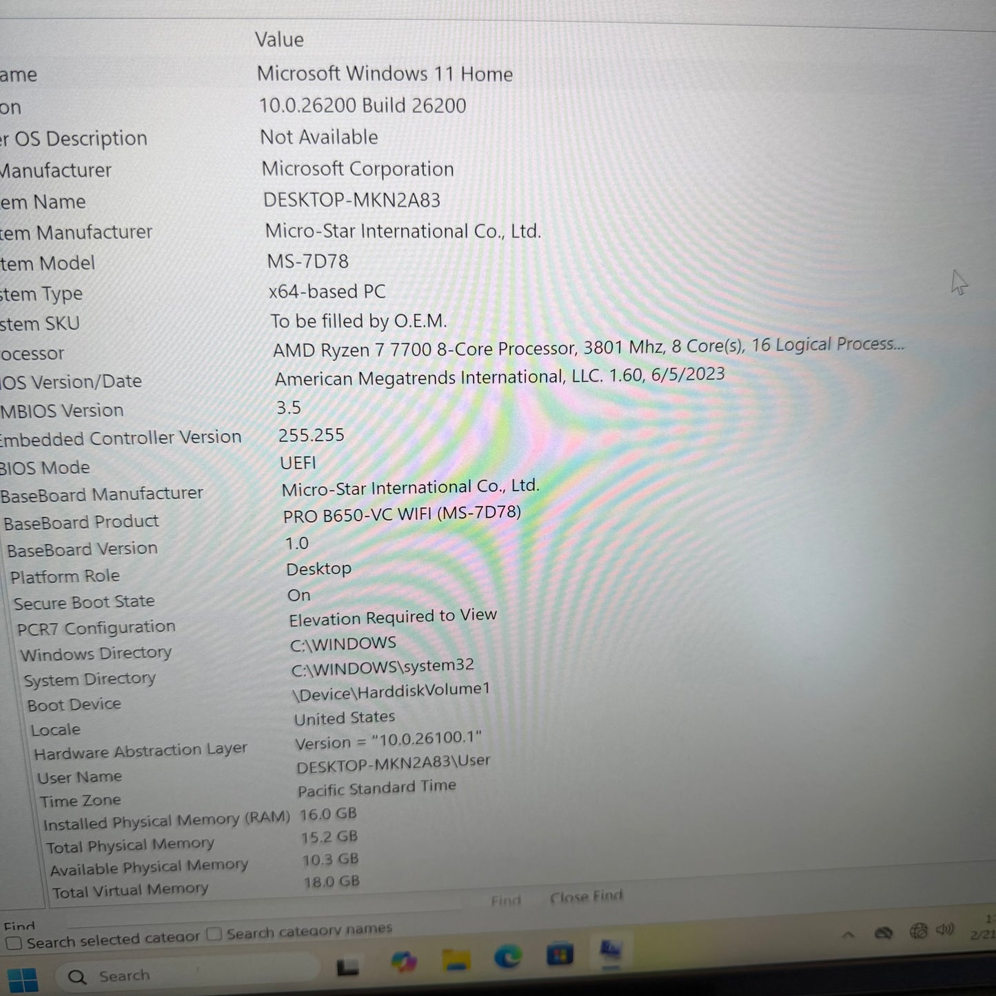 CyberPower PC Ryzen 7 7700 3.80GHz 16GB RAM 1TB SSD MSI GeForce RTX 4070