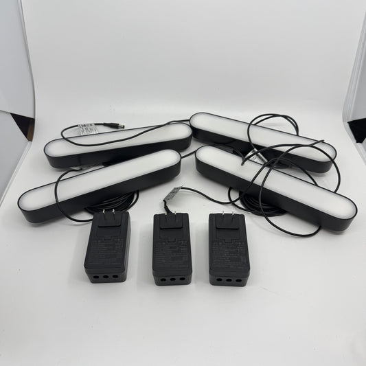 4x Philips Play Smart LED Bar RGB w/ Power Adapter