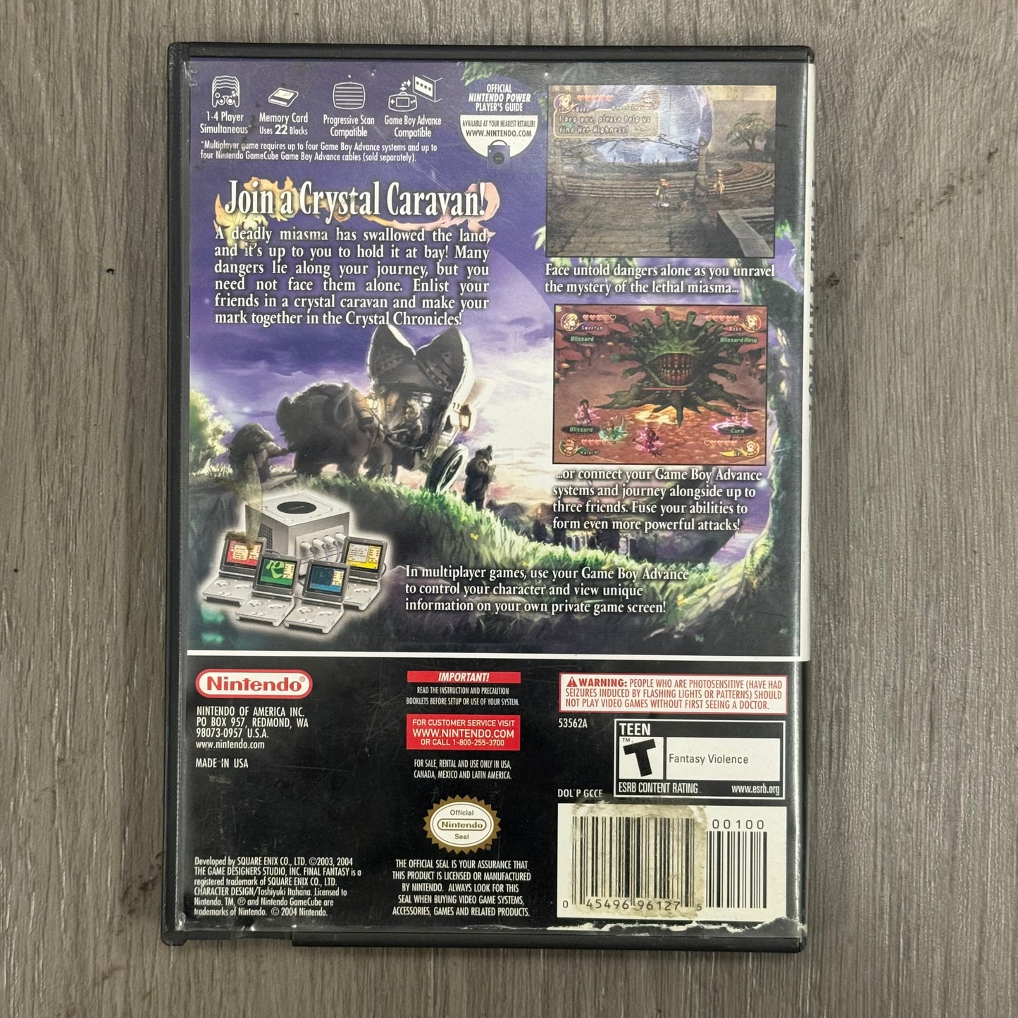 Final Fantasy Crystal Chronicles (Nintendo GameCube, 2004)