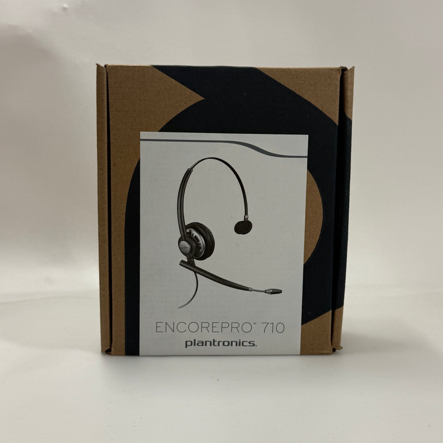 New Plantronics EncorePro 710 Corded Headphones Black HW710