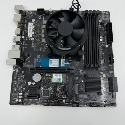 Intel Core i5-9400f 6 Cores 4.4 GHz LGA1200 16GB RAM 512GB SSD Barebones Bundle