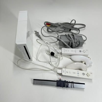 Nintendo Wii Video Game Console RVL-001 White