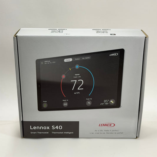 NEW 2026 Lennox 22V24 iComfort S40 Smart Thermostat WiFi Touchscreen