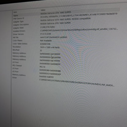 NZXT Custom PC ryzen 5 3600 3.20GHz 16GB RAM GeForce GTX 1660 Super