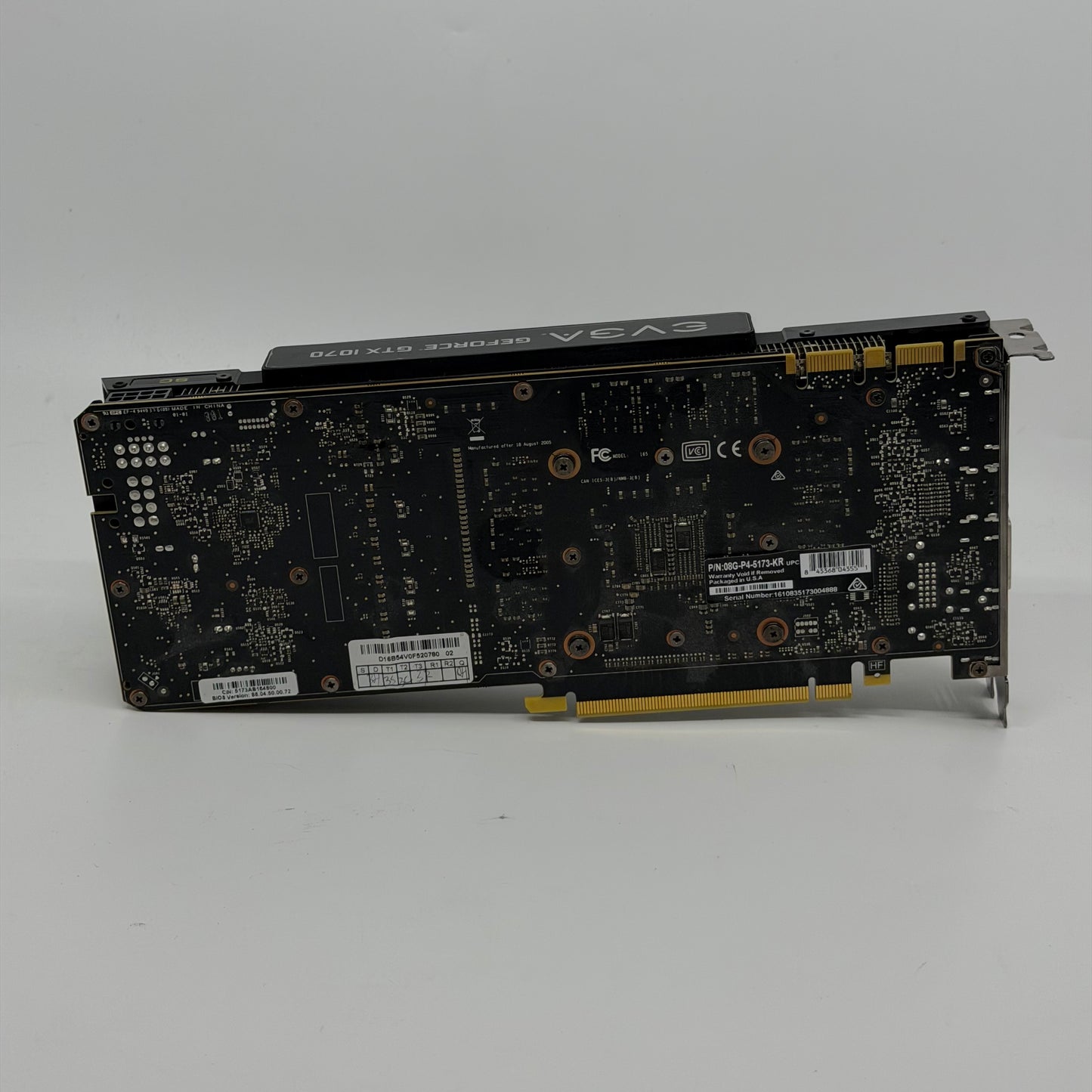 EVGA GeForce GTX 1070 8GB GDDR5 Graphics Card 08G-P4-5173-KR