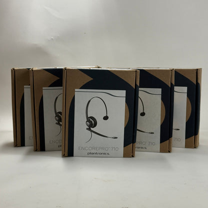 New Plantronics EncorePro 710 Corded Headphones Black HW710