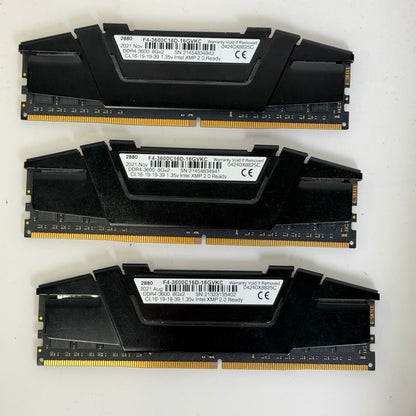 G.Skill Ripjaws V 8GB RAM DDR4 3600MHz F4-3600C16D-16GVKC