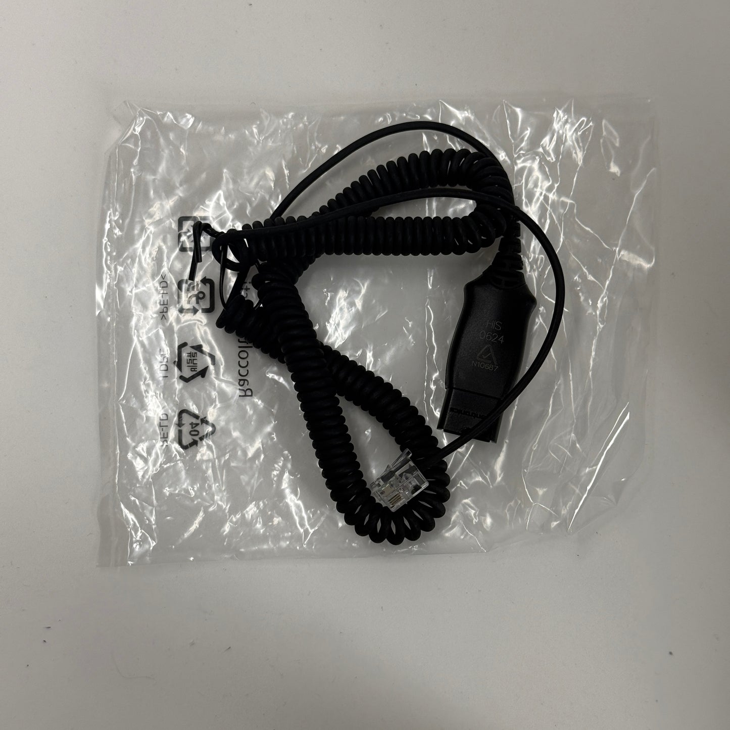 New Plantronics EncorePro 710 Corded Headphones Black HW710