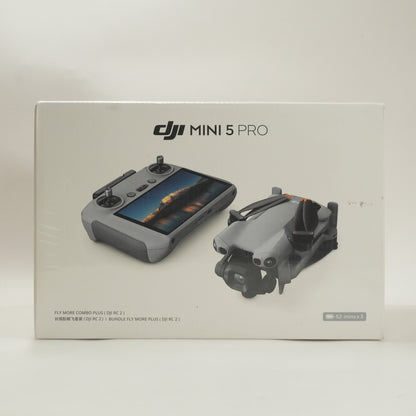 New DJI Mini 5 Pro Fly More Combo Plus RC 2 / 3 Batteries CP.MA.00000895.01